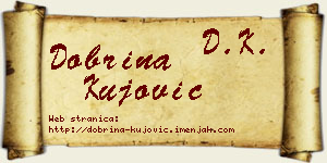 Dobrina Kujović vizit kartica